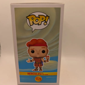 Funko Pop! Vinyl #1329 Disney Hercules with Action Figure WONDERCON 2023 FRENLY BRICKS - Open 7 Days