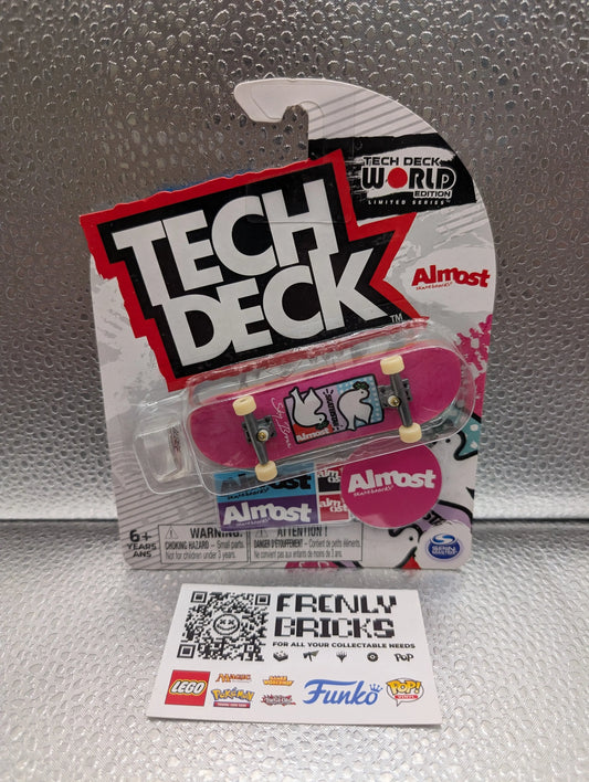 Tech Deck ALMOST Ultra Rare SKATEBOARD NEW FRENLY BRICKS - Open 7 Days