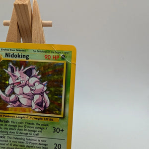 Nidoking 11/102 Holo Rare Base Set Unlimited - Pokemon Card WOTC HP FRENLY BRICKS - Open 7 Days