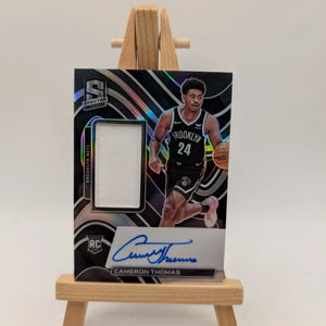 2021-22 Spectra Cam Cameron Thomas #/149 Auto RPA Patch Rookie RC SP FRENLY BRICKS - Open 7 Days