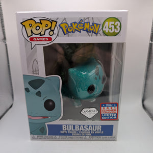 Diamond Bulbasaur 453 - Pokemon Funko Pop Vinyl - 2021 Summer Convention Glitter FRENLY BRICKS - Open 7 Days