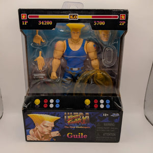 2024 Jada Toys Ultra Street Fighter II The Final Challengers - GUILE Figure FRENLY BRICKS - Open 7 Days