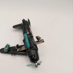 VINTAGE BANDAI ROBO MACHINES GOBOTS MR-39 ZERO ROBO TRANSFORMER USED Incomplete FRENLY BRICKS - Open 7 Days