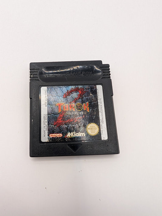 TUROK 2 NINTENDO GAME BOY COLOR SP GBA FRENLY BRICKS - Open 7 Days