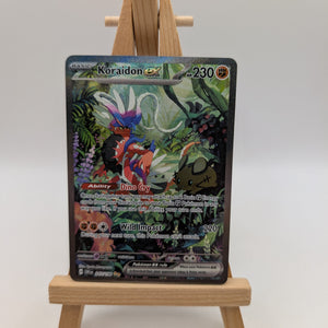 Koraidon EX Scarlet & Violet 247/198 Special Illustration Rare Pokemon Card FRENLY BRICKS - Open 7 Days