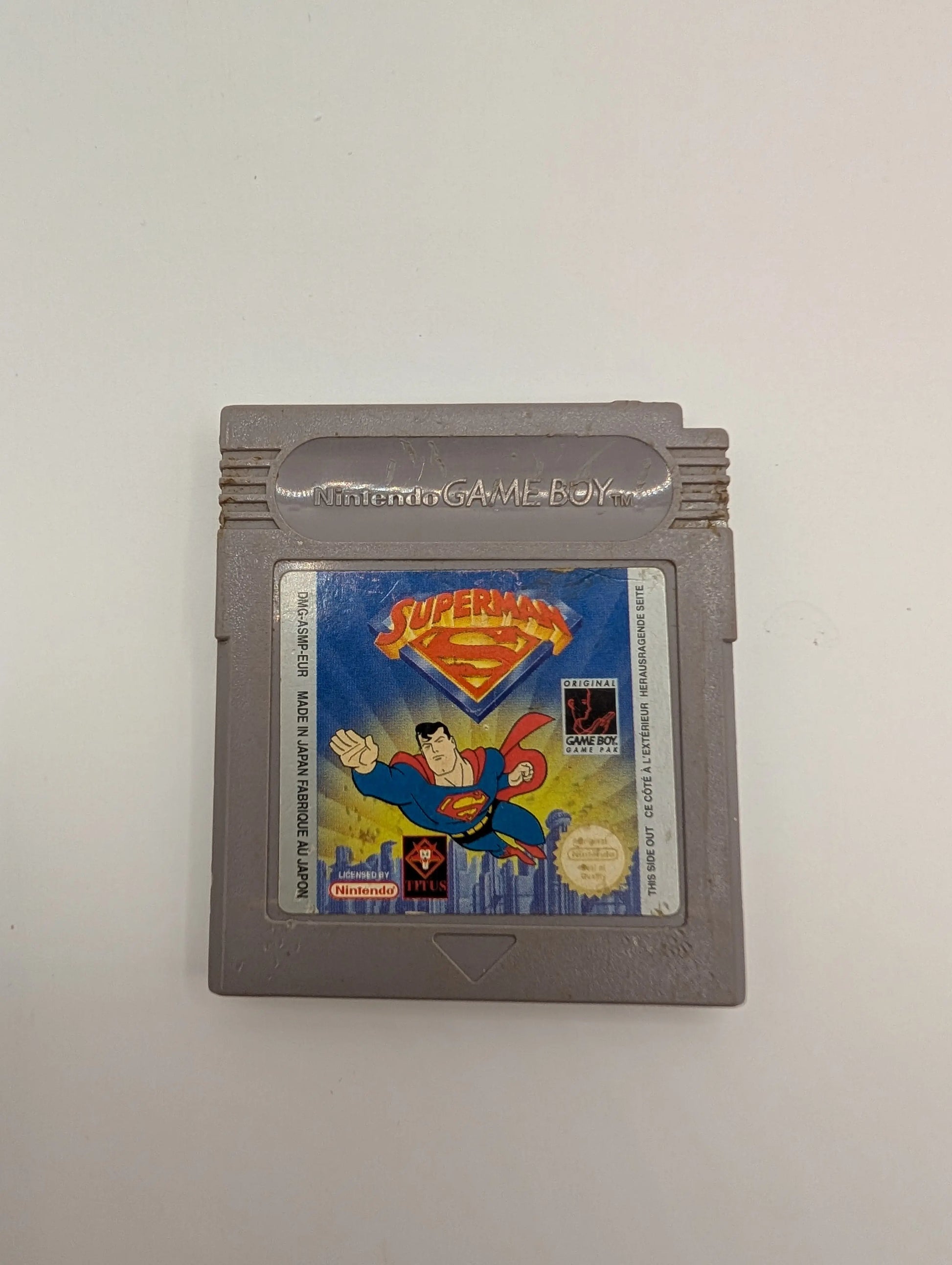 Superman (Nintendo Game Boy Original) Tested - Authentic FRENLY BRICKS - Open 7 Days