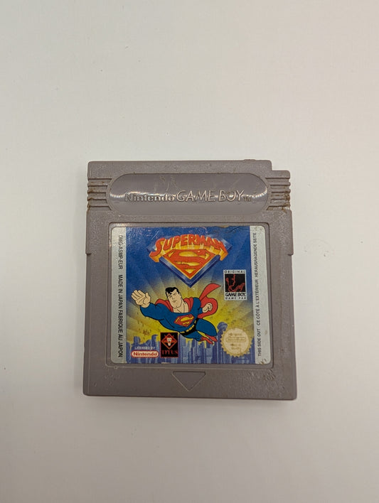 Superman (Nintendo Game Boy Original) Tested - Authentic FRENLY BRICKS - Open 7 Days