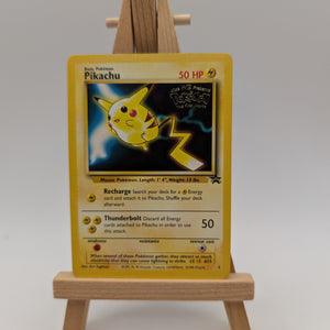 Pokemon TCG · Pikachu 4 · WB Movie · Black Star Promo · Vintage WOTC (1999) FRENLY BRICKS - Open 7 Days