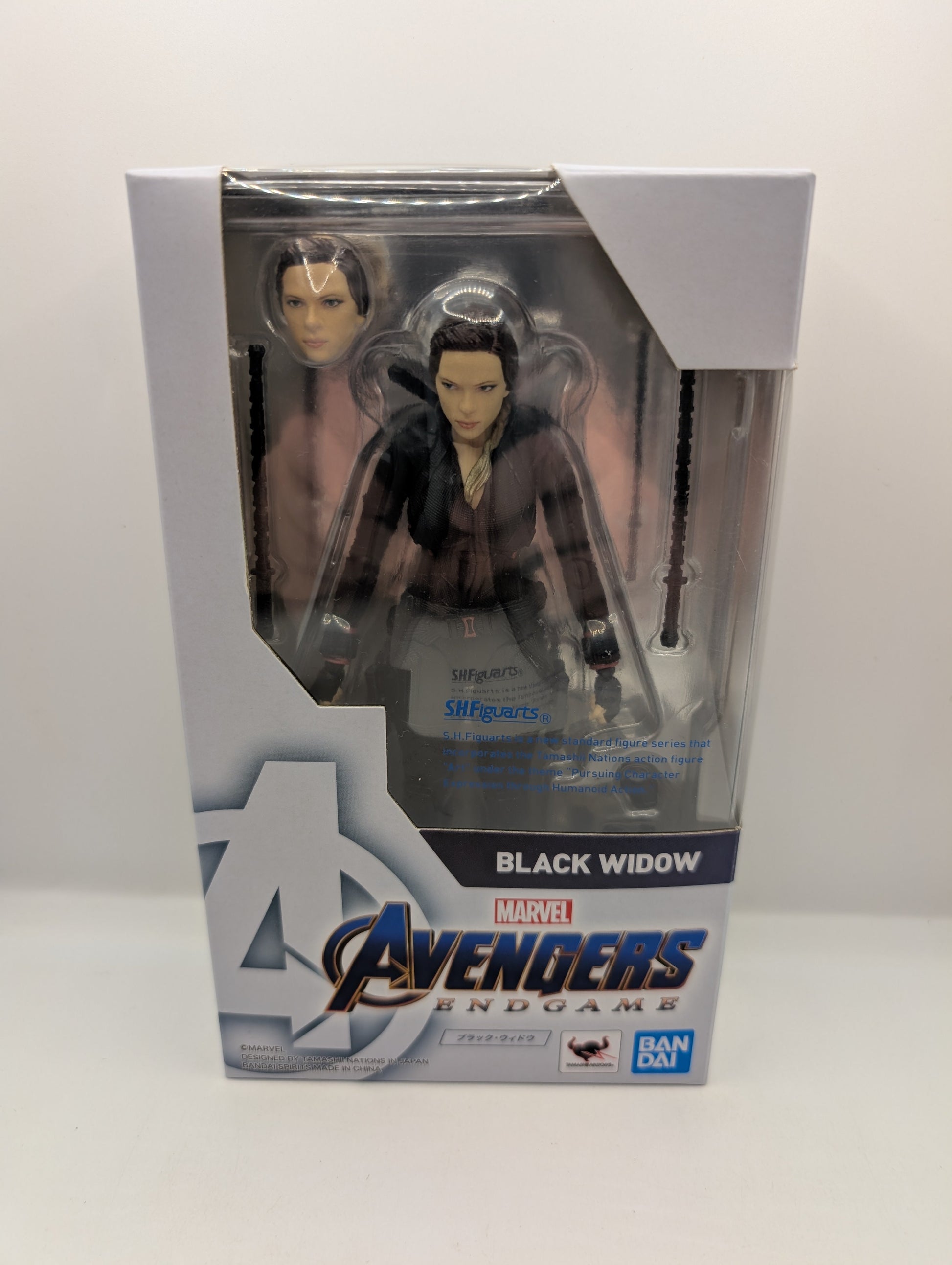 S.H.Figuarts Black Widow Action Figure Avengers Endgame Bandai Tamashii Marvel FRENLY BRICKS - Open 7 Days