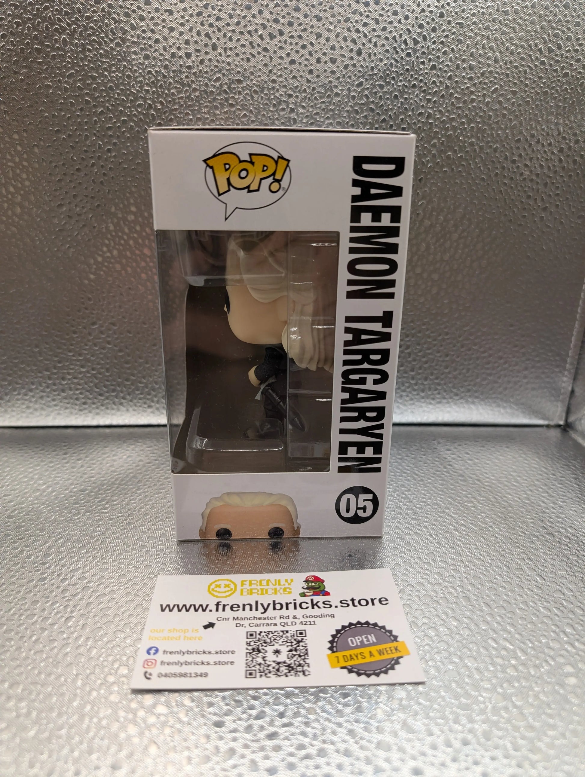 Funko Pop! Vinyl: Game of Thrones Daemon Targaryen #05 FRENLY BRICKS - Open 7 Days