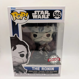 Funko POP! Star Wars Visions #505 The Ronin Bobble-Head Exclusive FRENLY BRICKS - Open 7 Days