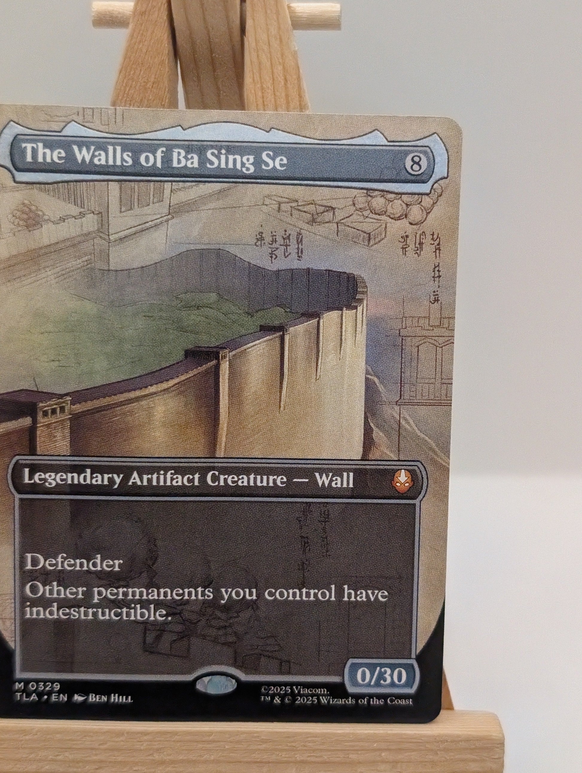 The Walls of Ba Sing Se Borderless [Avatar: The Last Airbender 329] NM FRENLY BRICKS - Open 7 Days