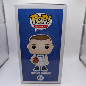Funko Pop! NBA Basketball: Kristaps Porzingis #61 Dallas Mavericks FRENLY BRICKS - Open 7 Days