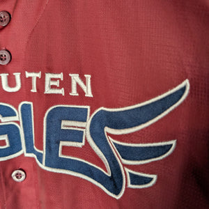 Nippon Baseball Tohoku Rakuten Golden Eagles Fans Uniform 2023 Crimson Large Jersey
