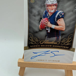 2019 Flawless Jarrett Stidham RC Shadow Signatures Gold ON CARD Auto /25 RSS-JS FRENLY BRICKS - Open 7 Days
