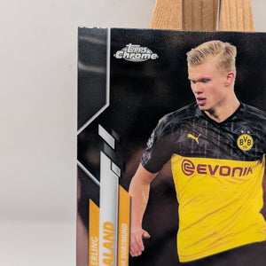 2019-20 Topps Chrome UEFA Champions League - Erling Haaland #74 (RC) FRENLY BRICKS - Open 7 Days