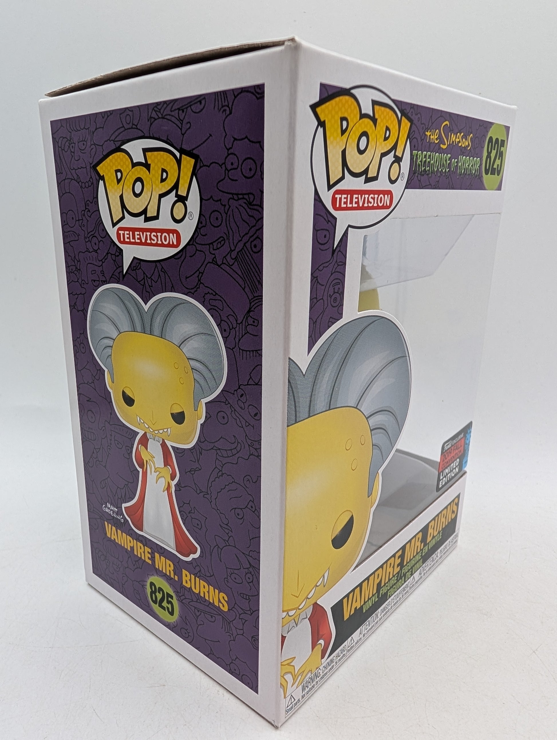 Funko POP! The Simpsons Treehouse of Horror Vampire Mr Burns 2019 Fall Con image 8