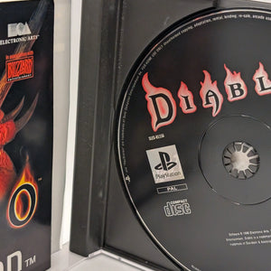 Diablo (Sony PlayStation PS1, 1998) Disc INC case, manual. FRENLY BRICKS - Open 7 Days