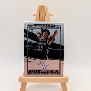 Trey Murphy III 2021-22 Impeccable Stainless Stars Autograph #'d l/99 Rookie RC FRENLY BRICKS - Open 7 Days