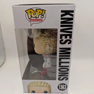 FUNKO POP Vinyl Trigun Knives Millions (#1363) FRENLY BRICKS - Open 7 Days