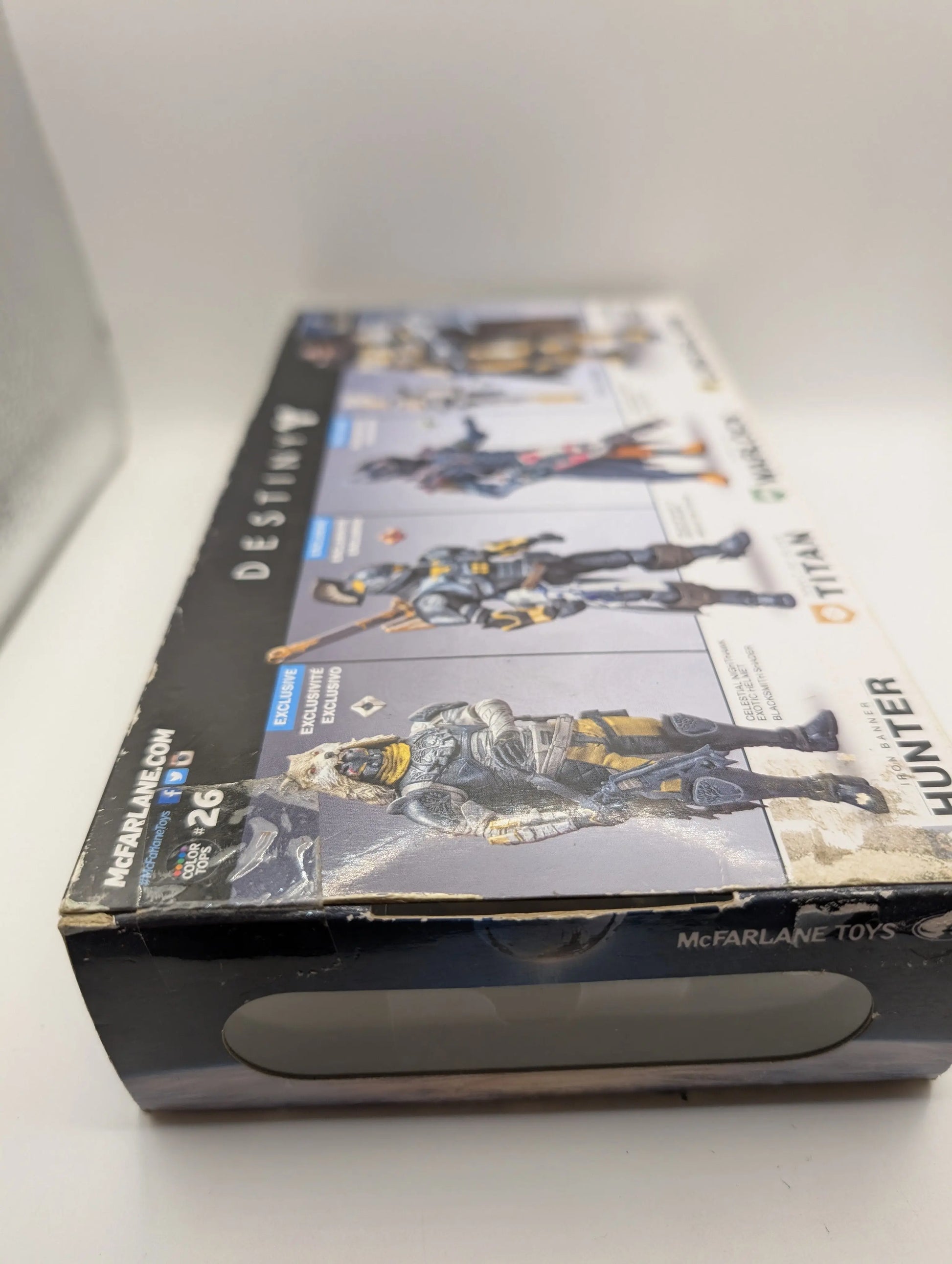 MCFARLANE TOYS- "IRON BANNER HUNTER" #26 BLACKSMITH SHADER Destiny Game FRENLY BRICKS - Open 7 Days