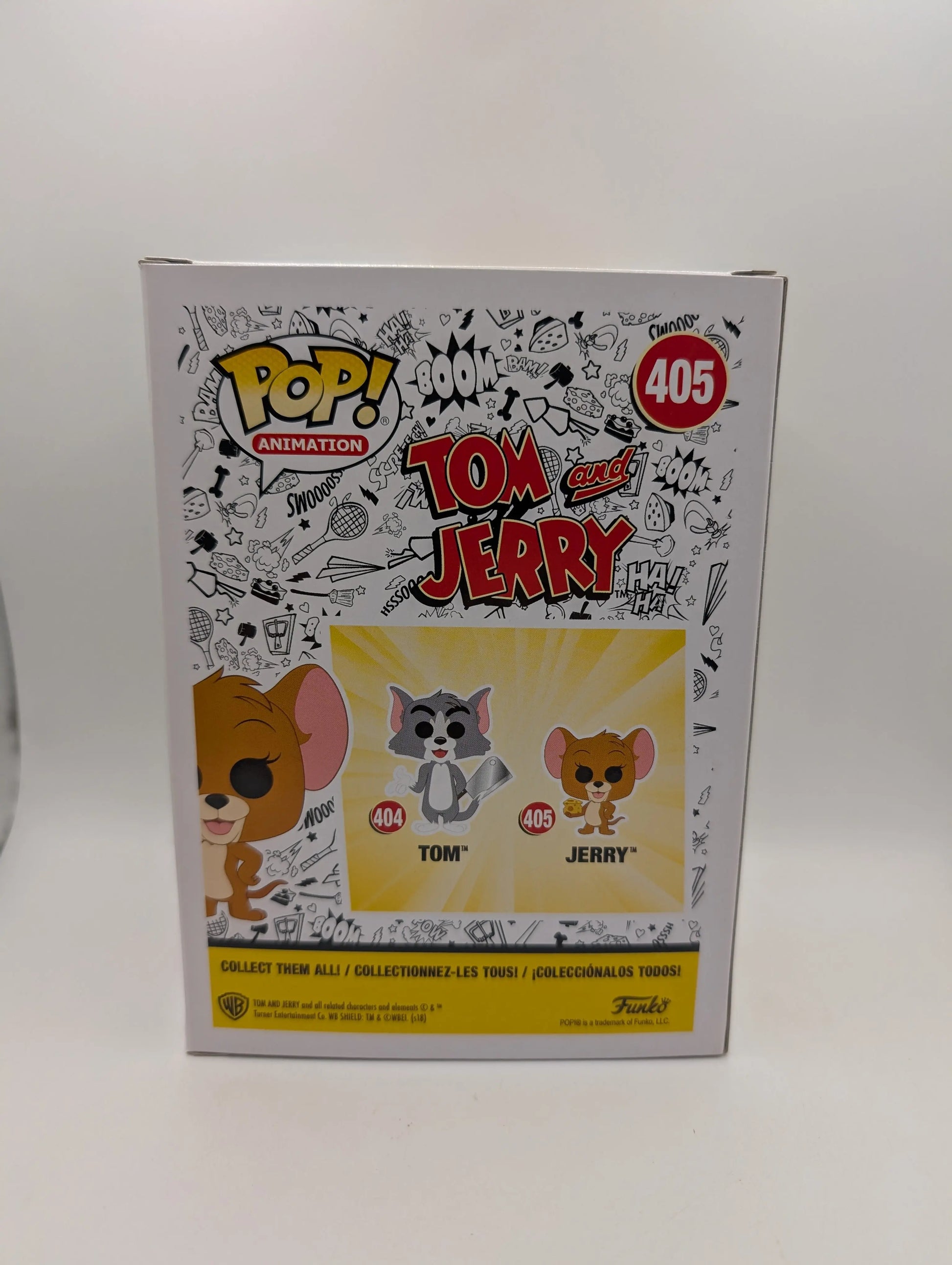 Funko Pop Vinyl Animations Figure - Tom and Jerry - JERRY #405 FRENLY BRICKS - Open 7 Days