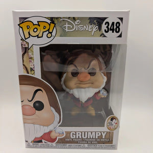 Grumpy - Funko Pop Vinyl Snow White and the Seven Dwarves #348- Vaulted FRENLY BRICKS - Open 7 Days