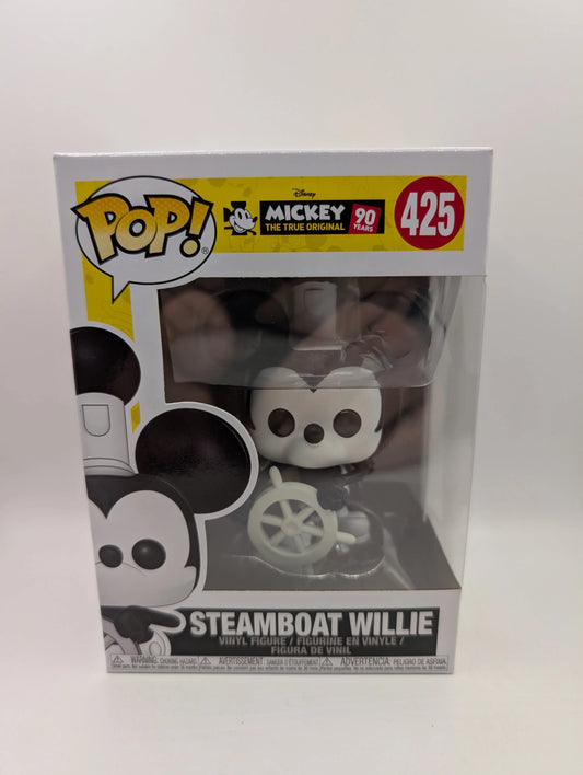 Funko Pop! Vinyl: Disney - Mickey Mouse (Steamboat Willie) #425 FRENLY BRICKS - Open 7 Days
