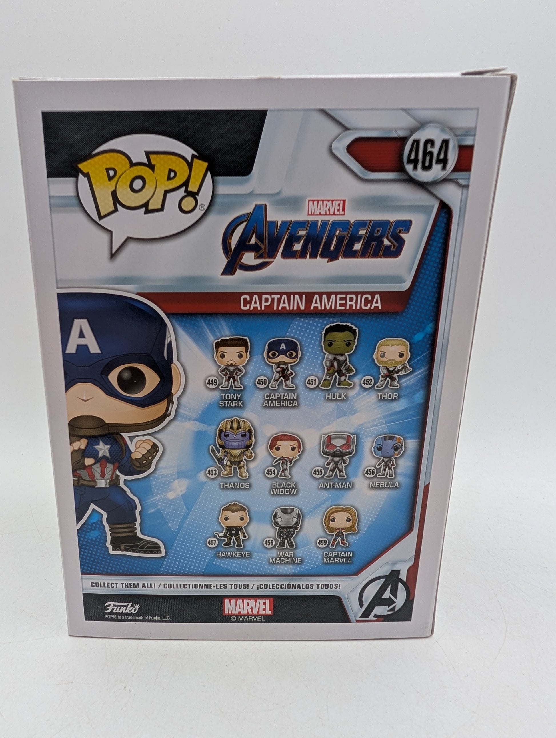 Funko POP! Marvel Avengers Captain America #464 Special Edition image 5
