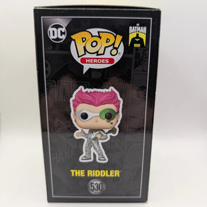 Batman Forever - The Riddler 85th Batman Anniv Metallic Pop! Vinyl Figure #530 FRENLY BRICKS - Open 7 Days