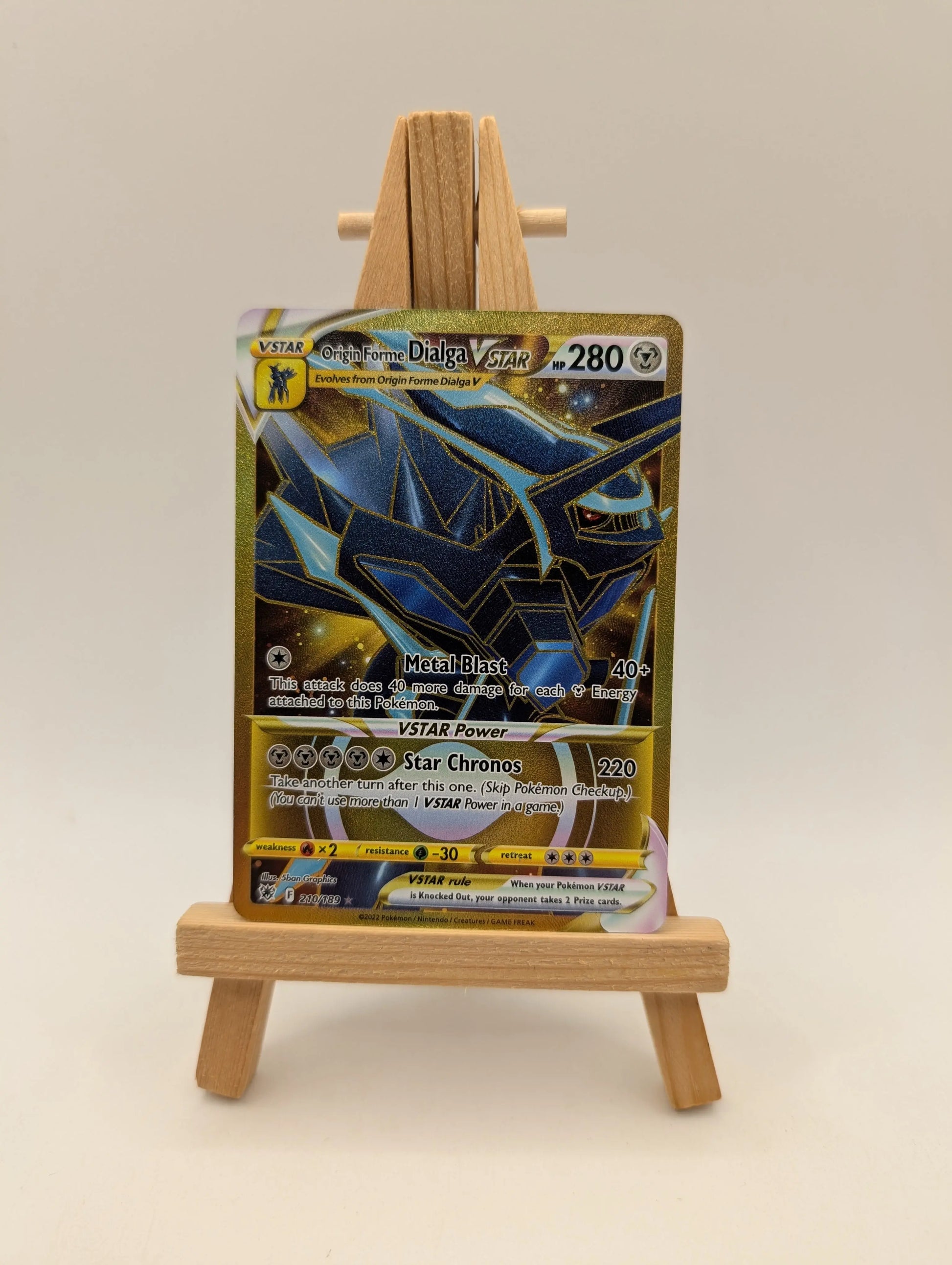 Pokemon TCG Origin Forme Dialga VSTAR 210/189 Astral Radiance FRENLY BRICKS - Open 7 Days