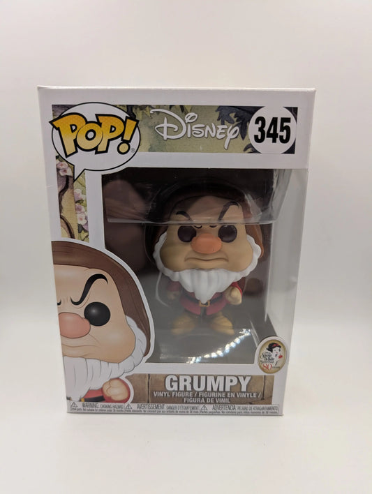 Grumpy - Snow White & The Seven Dwarfs - Funko POP! Vinyl - #345 FRENLY BRICKS - Open 7 Days