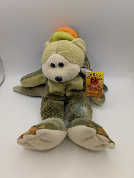 Beanie Kids – Perry the Dinosaur Bear – Plush Soft Toy – Cuddly Collectible FRENLY BRICKS - Open 7 Days
