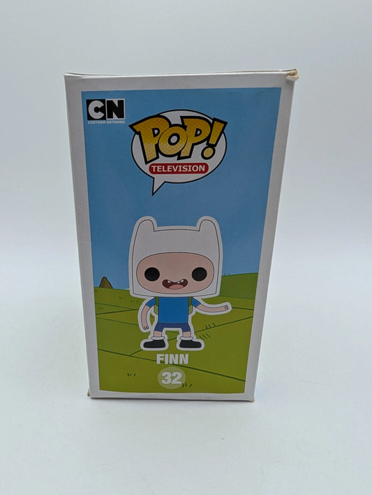 Funko Pop! TV Adventure Time - Finn Vinyl Action Figure #32 FRENLY BRICKS - Open 7 Days