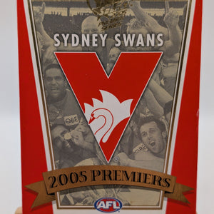 2005 AFL Sydney Swans Premiers Card Set Limited Edition FRENLY BRICKS - Open 7 Days