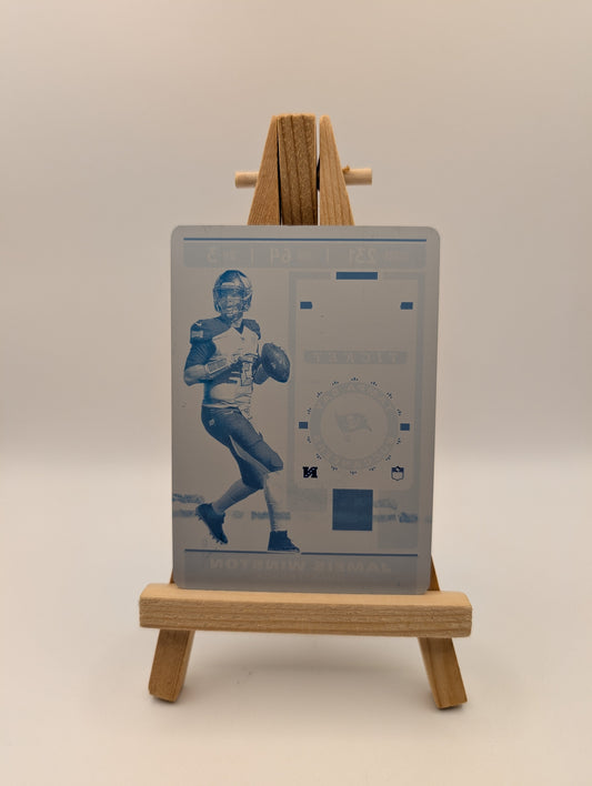 2019 Panini Optic Contenders Jameis Winston 1/1 NFL FRENLY BRICKS - Open 7 Days