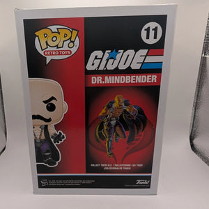 FUNKO POP 11  GI Joe Dr. Mindbender FRENLY BRICKS - Open 7 Days