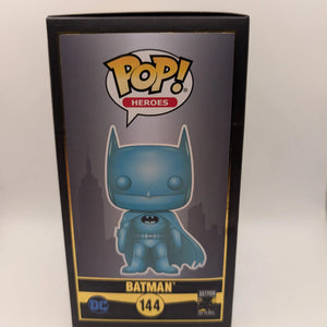 Batman 144 Blue Chrome 2019 Summer Con 80 Years DC Funko Pop Vinyl FRENLY BRICKS - Open 7 Days