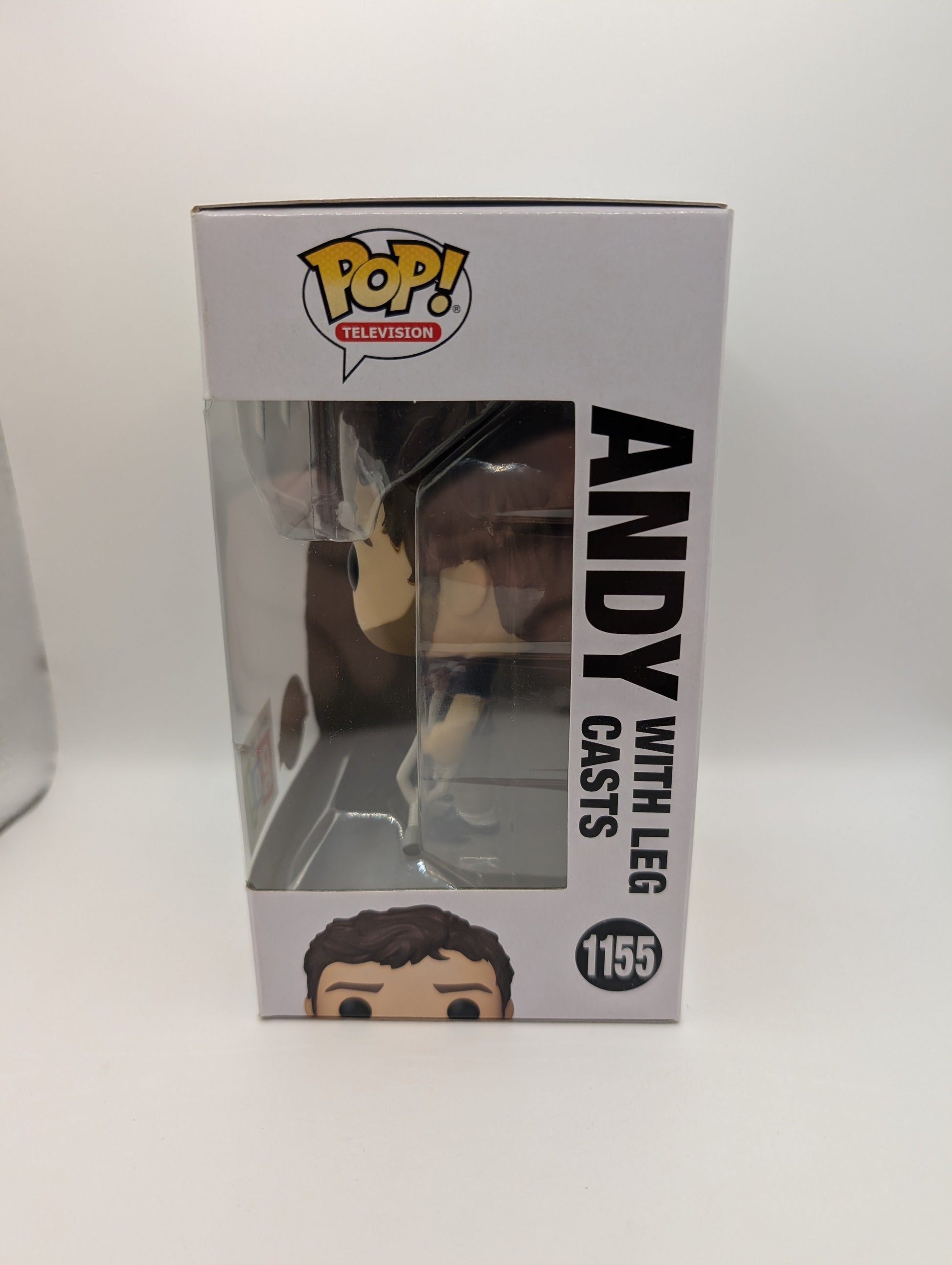 POP VINYL - ANDY WITH LEG CAST - 1155 - SPECIAL EDITION FRENLY BRICKS - Open 7 Days