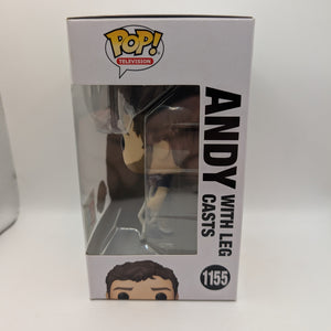 POP VINYL - ANDY WITH LEG CAST - 1155 - SPECIAL EDITION FRENLY BRICKS - Open 7 Days