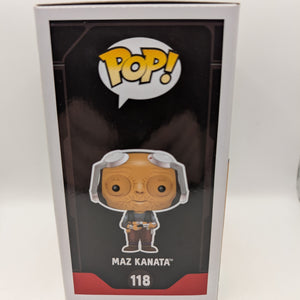 Funko Pop Vinyl Star Wars Maz Kanata #118 The Force Awakens FRENLY BRICKS - Open 7 Days