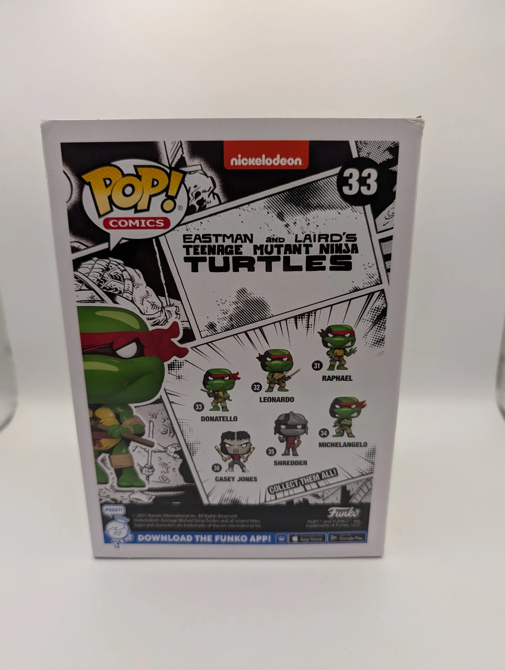 Funko Pop!  Donatello #33 B&W Chase Teenage Mutant Ninja Turtles TMNT SE Excl FRENLY BRICKS - Open 7 Days