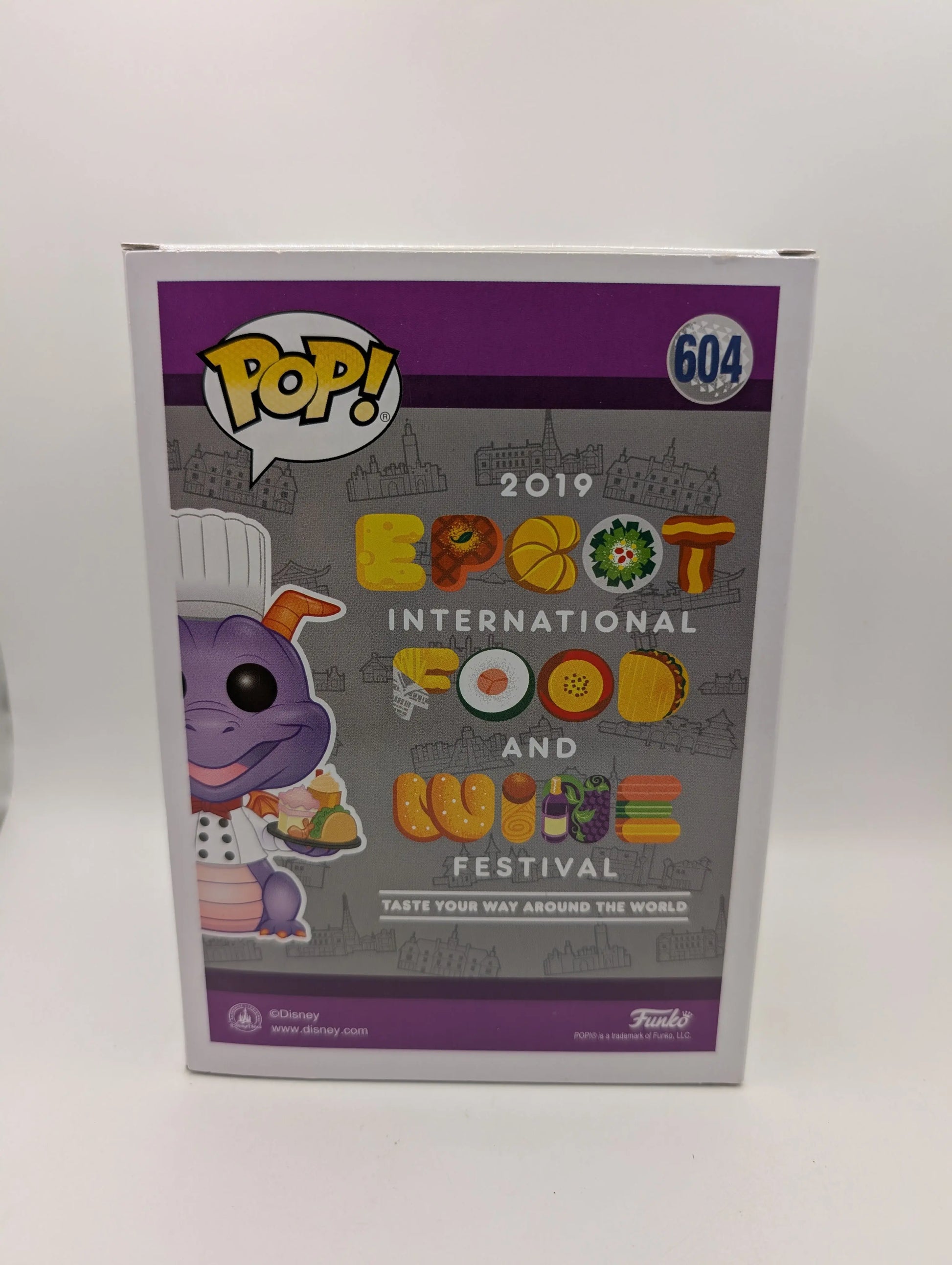 Chef Figment 604 ~ Disney: 2019 Epcot Food & Wine Festival ~ Funko Pop Vinyl FRENLY BRICKS - Open 7 Days