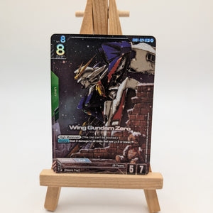 Gundam Card Game Newtype Rising Wing Gundam Zero GD01-024 LR+ Holo foil FRENLY BRICKS - Open 7 Days