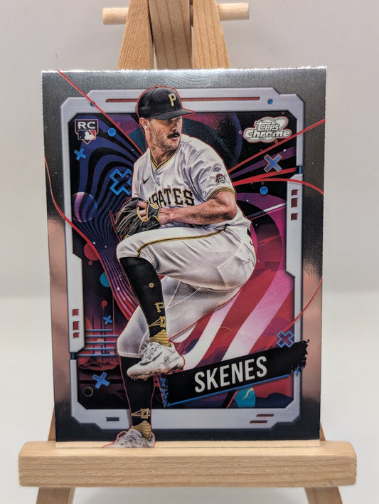 2024 Topps Cosmic Chrome Paul Skenes RC Rookie #30 Pirates FRENLY BRICKS - Open 7 Days