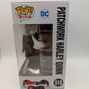 Funko Pop Patchwork Harley Quinn from The DC Universe 510 FRENLY BRICKS - Open 7 Days