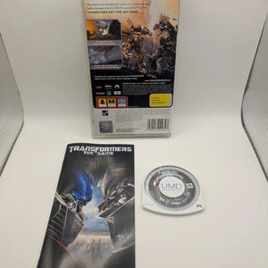 Transformers The Game - PSP- PLAYSTATION - COMPLETE - PAL FRENLY BRICKS - Open 7 Days