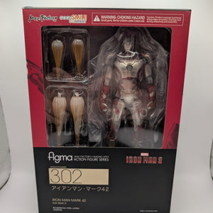 Figma 302 Iron Man Mark 42 Action Figure in box FRENLY BRICKS - Open 7 Days