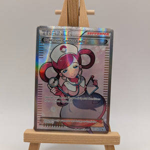 Pokemon Center Lady - 105/106 - Ultra Rare - Flashfire - Pokemon Card - LP FRENLY BRICKS - Open 7 Days