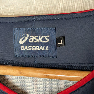 Nippon Baseball Asics Samurai Japan Away 2017-2021 Dark Navy Blue Large Jersey